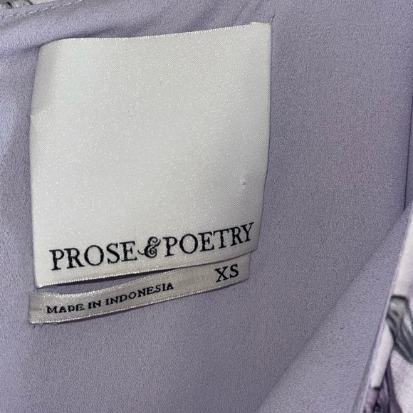 Prose & Poetry Off The Shoulder Floral Maxi Dress 🌵xs - Picture 13 of 13